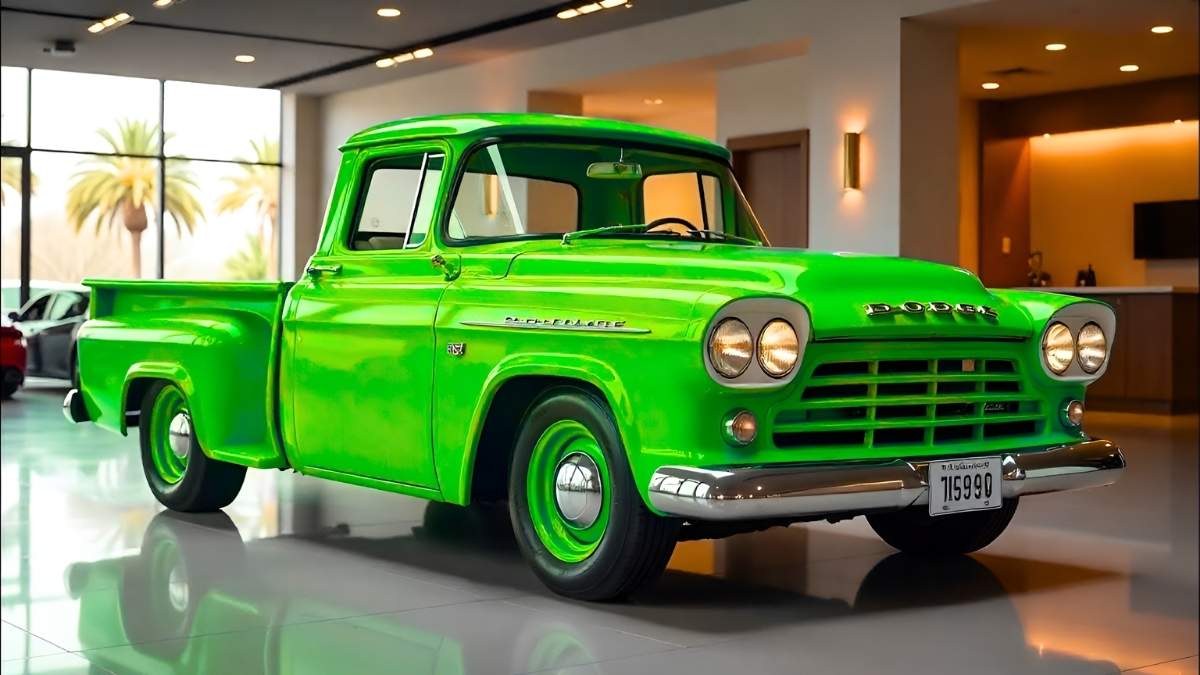 Dodge Dakota 1959 El clásico americano que marcó la historia del automovilismo