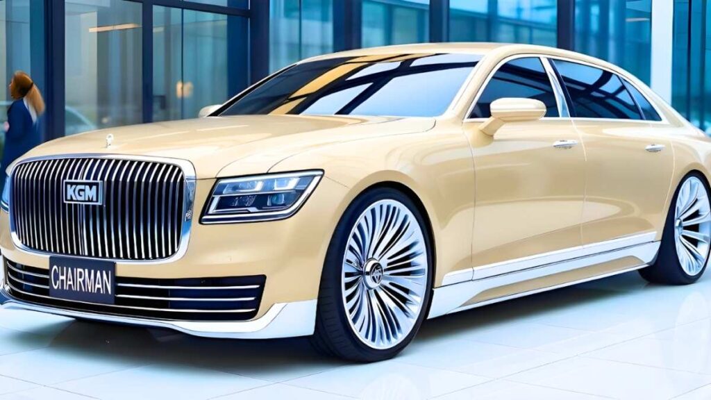 KGM Chairman 2026 sedán de lujo con confort superior y tecnología avanzada