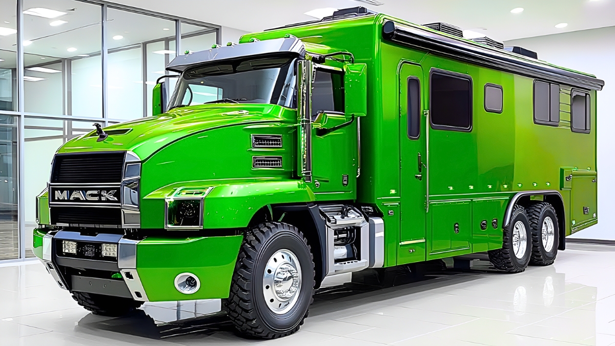 Mack 6×6 Motorhome 2026 La Combinación Perfecta de Lujo Fuerza y Movilidad
