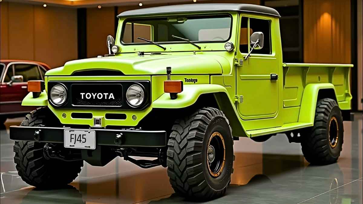 Toyota FJ45 Land Cruiser La Camioneta Retro que Combina Historia y Rendimiento