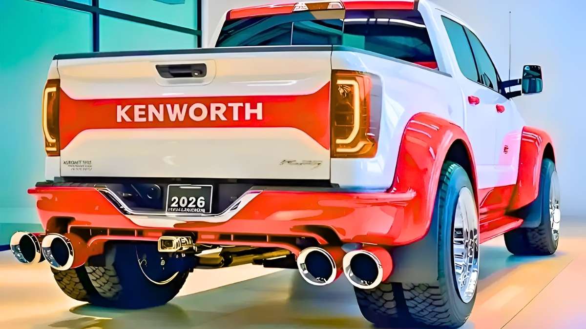 Kenworth 2026 Pickup Truck Información oficial sobre motor y características