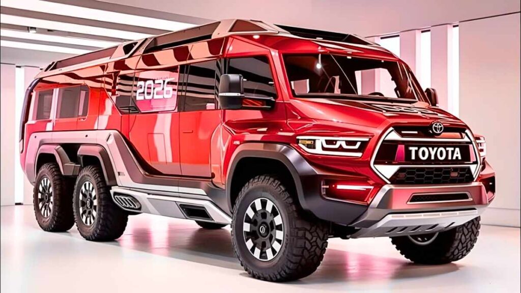 Toyota Concept 6×6 2026 El nuevo vehículo extremo para aventuras