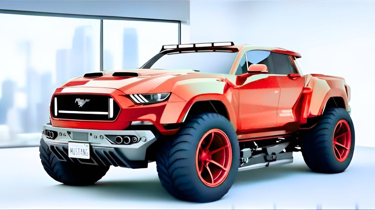 Ford Mustang Pickup 2026 Diseño moderno y tecnología avanzada