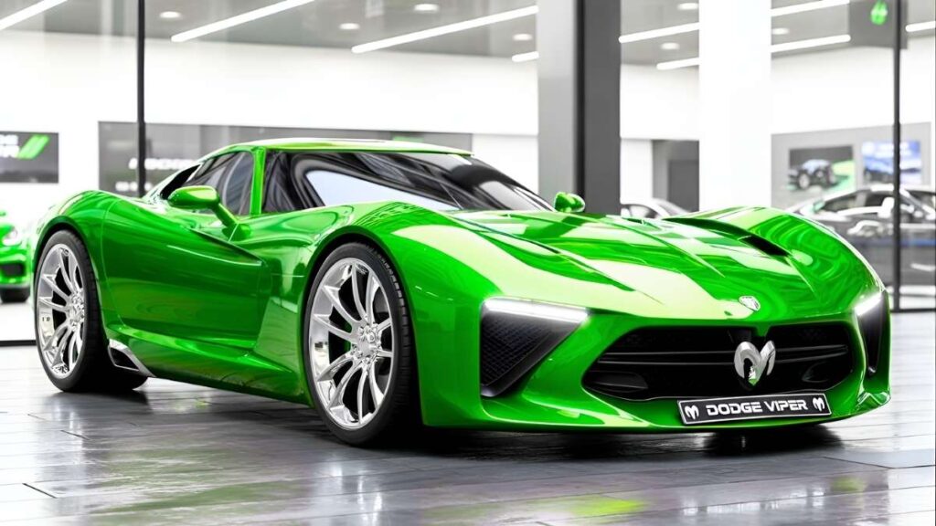 2026 Dodge Viper GTS Innovación Estilo y Rendimiento del Clásico Moderno