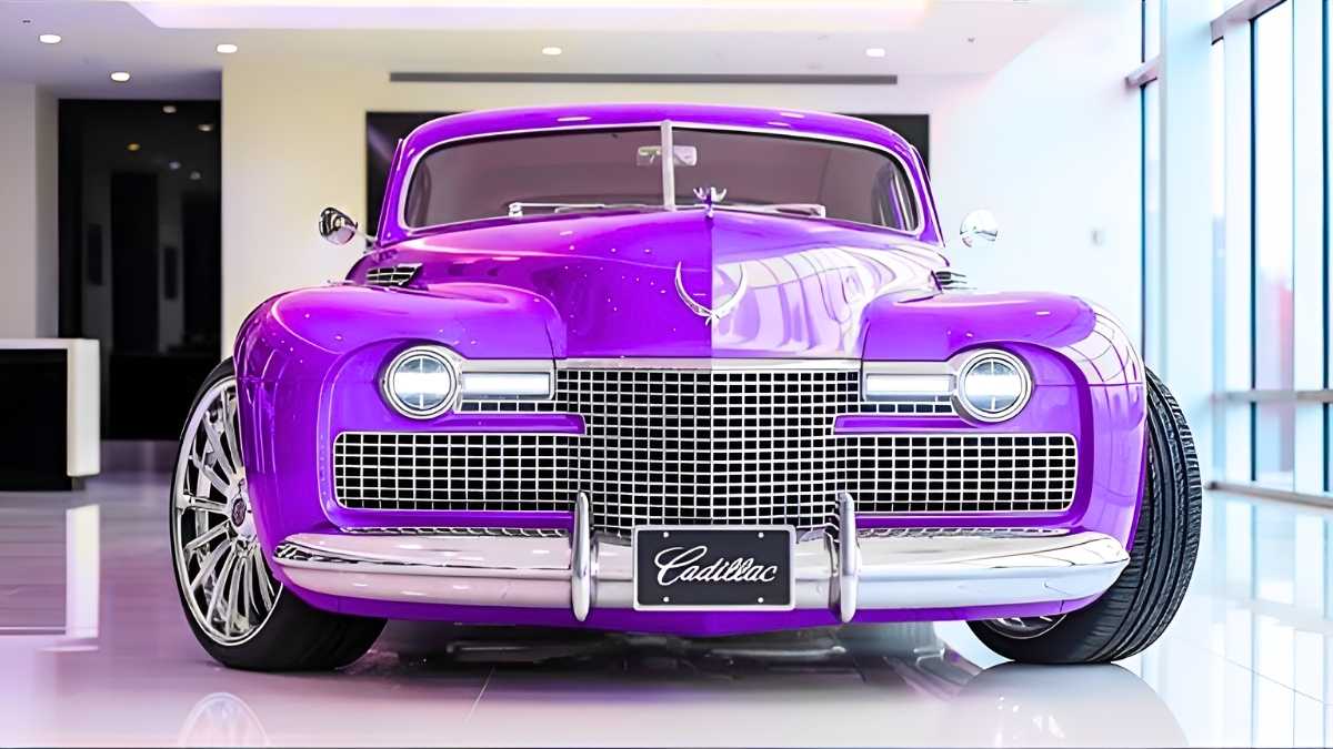 Cadillac Coupe Series 62 1941 Historia personalización y diseño atemporal con toques vibrantes