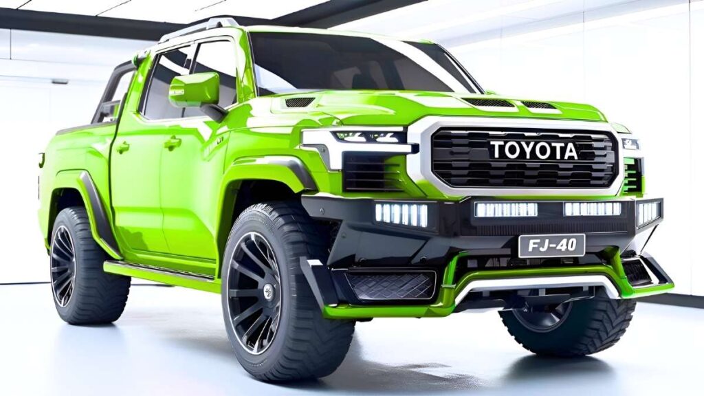 Toyota FJ 40 Pickup 2026 Concept Inspiración retro con innovación y rendimiento extremo